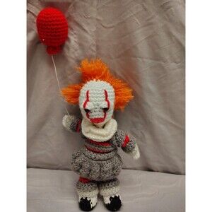 Crocheted Pennywise the clown